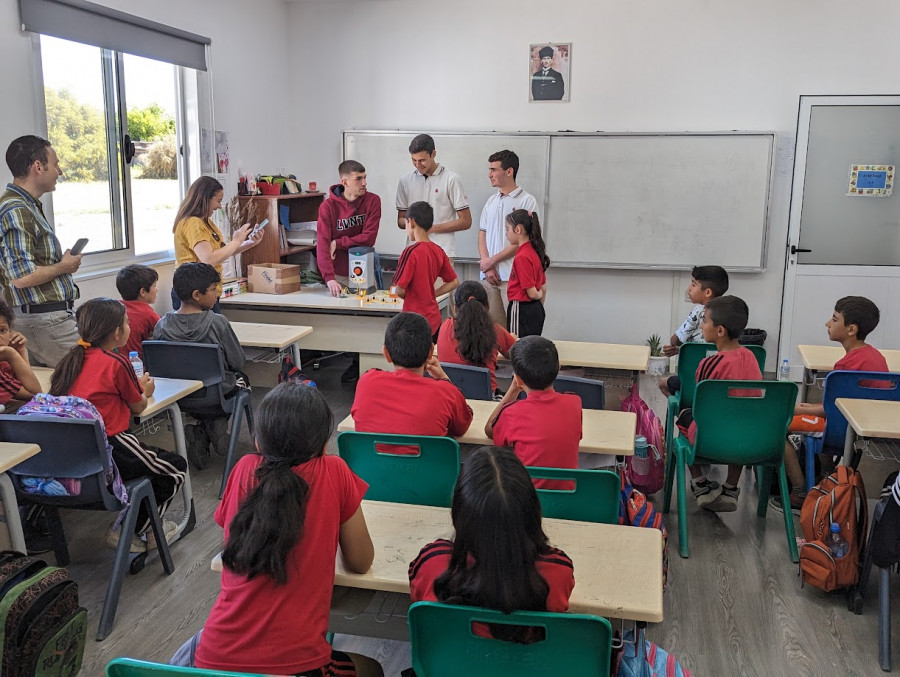 Yeşil Okullar Projesi Kapsamında Haspolat İlkokulu'na Ziyaret